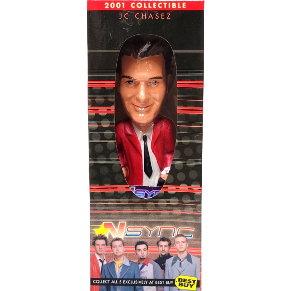 Nib! 2001 JC Chasez Collectible N*Sync Bobblehead